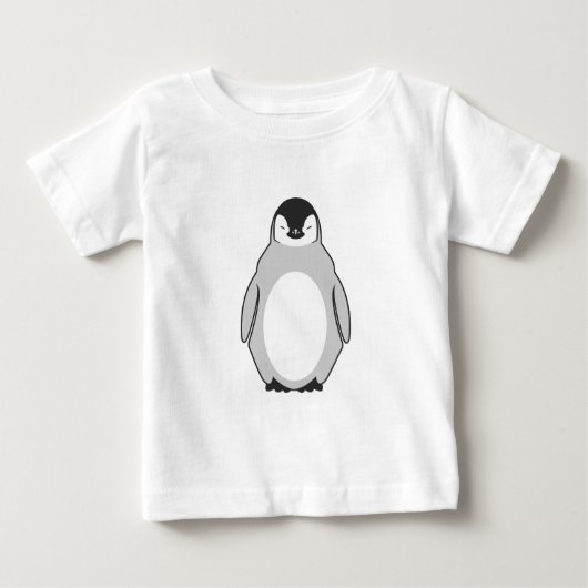 かわいいペンギン ベビーTシャツ (正面)