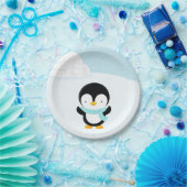 かわいいペンギン ペーパープレート (パーティー)