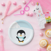 かわいいペンギン ペーパープレート (パーティー)