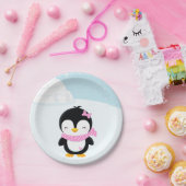 かわいいペンギン ペーパープレート (パーティー)