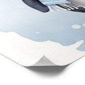 「かわいいペンギン」 ポスター (角)