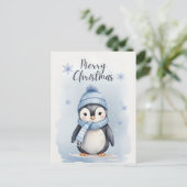 「かわいいペンギン」 ポストカード (スタンド正面)