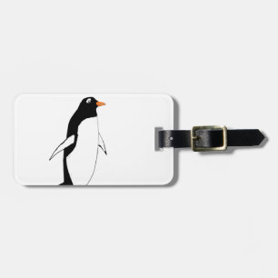 かわいいペンギン ラゲッジタグ
