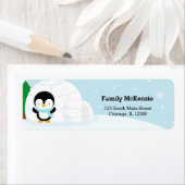 かわいいペンギン ラベル (インサイチュ)