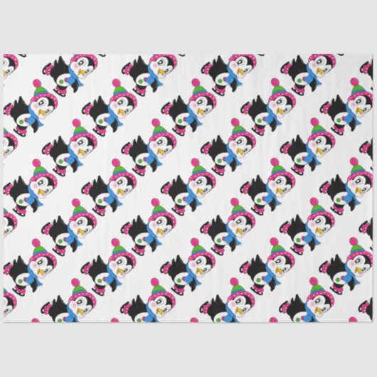 かわいいペンギン 薄葉紙 (正面)