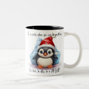 かわいいペンギン/Be A Penguin ツートーンマグカップ
