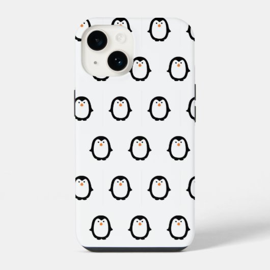 かわいいペンギン iPhoneケース (裏面)