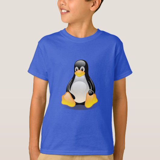 かわいいペンギン | Linuxロゴ |ペンギン Tシャツ (正面)