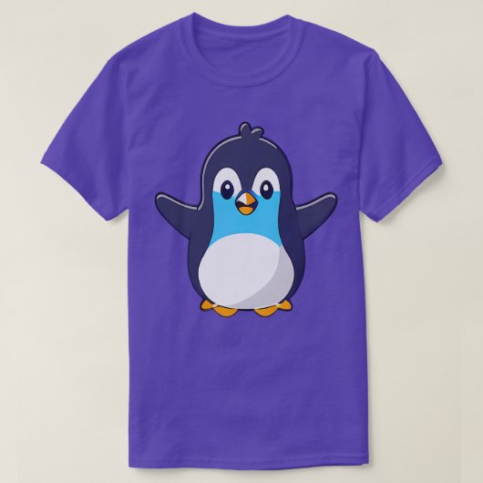 かわいいペンギン Tシャツ (デザイン正面)