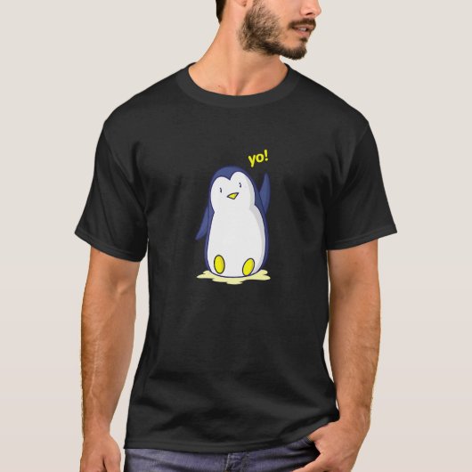 かわいいペンギン Tシャツ (正面)