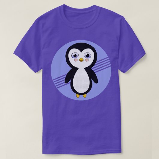 かわいいペンギン Tシャツ (デザイン正面)