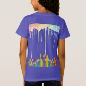 かわいいペンシルケース Tシャツ (裏面)