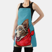 かわいいペンブロークウェルシュコーギー エプロン (インサイチュ)
