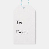 かわいいペンブロークウェルシュコーギー ギフトタグ (裏面)