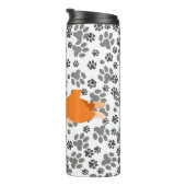 かわいいペンブロークウェルシュコーギー タンブラー (回転右)