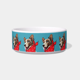 かわいいペンブロークウェルシュコーギー ボウル