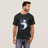 かわいいホエールオルカ Tシャツ (正面フル)