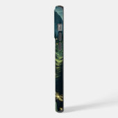 かわいいホタルのケース – 稲妻のバグiPhone 15 iPhoneケース (左側面)