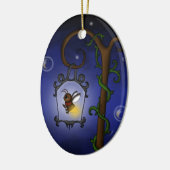 かわいいホタル セラミックオーナメント (左)