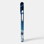 かわいいホッキョクグマかわいい美しいふわふわ雲 Case-Mate iPhoneケース (裏面 / 左)