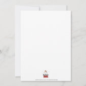 かわいいホッキョクグマと明メリーるいクリスマス シーズンカード (裏面)