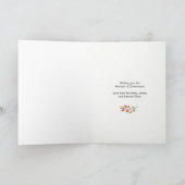 かわいいホッキョクグマのクリスマスカード シーズンカード (内部)