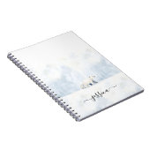 かわいいホッキョクグマのスクリプト名 ノートブック (右側)