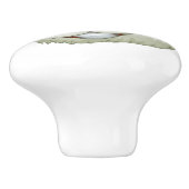 かわいいホッキョクグマのセラミックノブ セラミックノブ (側面)