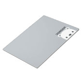 かわいいホッキョクグマの名パーソナライズされた前 ノートパッド (アングル)