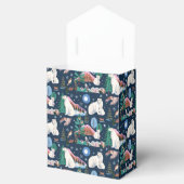 かわいいホッキョクグマ冬の赤ちゃんシャワー フェイバーボックス (オープン)