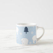 かわいいホッキョクグマ エスプレッソカップ (右)