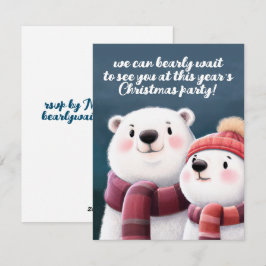 かわいいホッキョクグマ、スカーフを身に着けたカブ シーズンカード