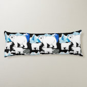 かわいいホッキョクグマ ボディピロー (裏面)