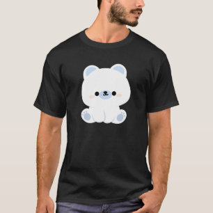 かわいいホッキョクグマ Tシャツ