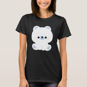 かわいいホッキョクグマ Tシャツ
