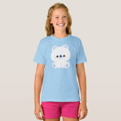 かわいいホッキョクグマ Tシャツ (正面フル)