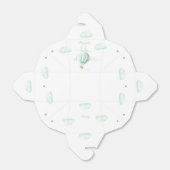 かわいいホットエアバルーン男女兼用ベビーシャワー フェイバーボックス (折り畳みなし)