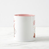 かわいいホットチョコレートシーズン甘いクリスマス マグカップ (中央)