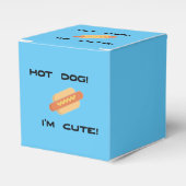 かわいいホットドッグ フェイバーボックス (正面サイド)