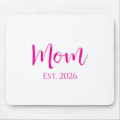 かわいいホットピンクの脚新母の日 マウスパッド (正面)