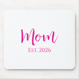 かわいいホットピンクの脚新母の日 マウスパッド