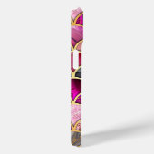 かわいいホットピンクの金ゴールドマーメイドはかりで測ガーリー Case-Mate iPhoneケース (裏面 / 右)