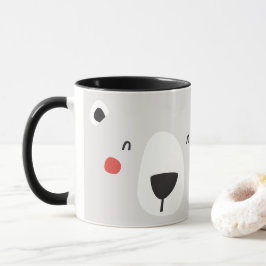 かわいいホパーソナライズされたロクマの子どもたち マグカップ