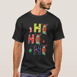 かわいいホホホホサッカー選手トナカイ少年キリスト Tシャツ