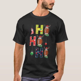 かわいいホホホホサッカー選手トナカイ少年キリスト Tシャツ