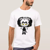 かわいいホラーインクの悪魔Tシャツ 少年ゲーマー向け Tシャツ (正面)