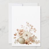 かわいいホラー お誕生日おめでとう ハロウィン 感謝カード (裏面)