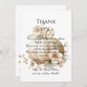 かわいいホラー お誕生日おめでとう ハロウィン 感謝カード (正面/裏面)