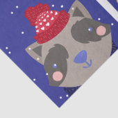 かわいいホリデーアニマルズ 薄葉紙 (詳細)