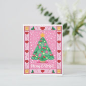 かわいいホリデーカード メリー&ブライト シーズンカード (スタンド正面)